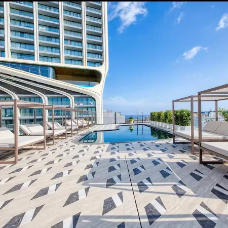Apartman Official Mercury Luxury With Pool And Balcony San Ġiljan